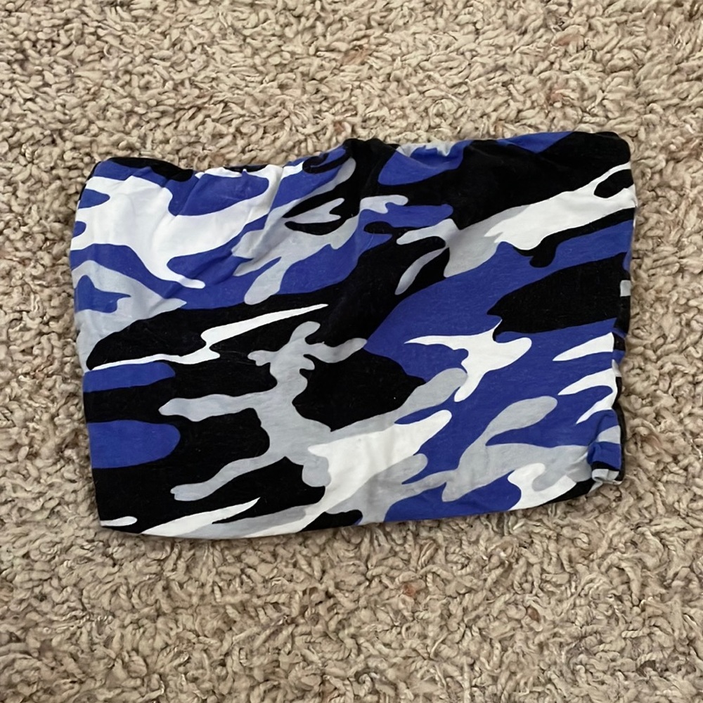 Fashion Nova camo tube top